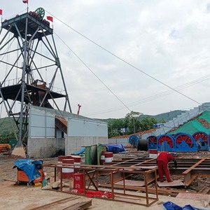 Verricello da Miniera JZ con Capacità di Carico 5T, Affidabile Sospensione di Tubi e Cavi per Iniezione Durante la Scavo di Pozzi - Product Image 1