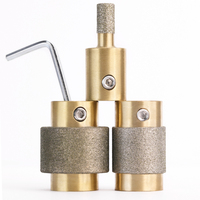 Machine à polir le verre moderne et portable, mini polisseuse de marbre et de pierre, kit d'outils de meulage céramique, perceuse diamantée pour loisirs créatifs