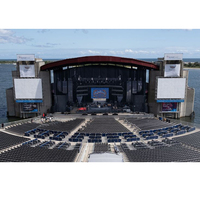 Estructuras de Iluminación Ajustables para Eventos, Sistema de Truss de Aluminio para Escenarios, Exhibición de Altavoces Line Array