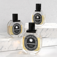 Emballages personnalisés en verre pour parfums et huiles, flacons vaporisateurs de 30 ml, 50 ml, 80 ml avec boîte