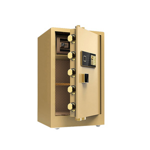 Coffre-fort numérique double porte pour usage domestique et professionnel, en acier allié, avec mot de passe intelligent, pour salon, meuble mural - Product Image 2