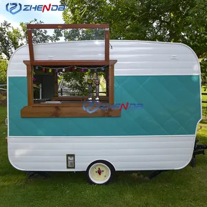 DOT/CE Certification Food Car with Oven Mobile Bar Customized Pizza Trailer Designed Food Truck