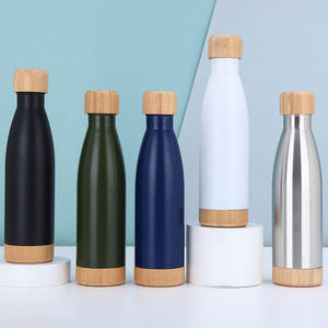 500Ml Double Paroi Vide En Acier Inoxydable <span class=keywords><strong>Cola</strong></span> Forme Bouteille D'eau Isolé Double Paroi Thermos Flacon - Product Image 1
