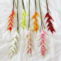 Oiseau de paradis artificiel suspendu, fleur décorative, élégante plante d'intérieur et d'extérieur, collection de fleurs
