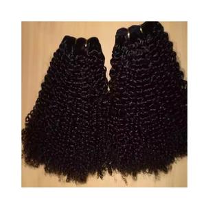 Extensiones de cabello humano 100% sin procesar de suministro de fábrica para mujeres Clip en cabello humano a granel para trenzar - Product Image 1