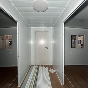 Casas de contenedores para dormir prefabricadas modulares móviles expandibles desmontables portátiles plegables de 20 pies y 40 pies con 3 dormitorios y baño - Product Image 6