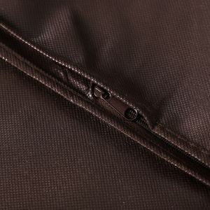 High Quality Fashionable Non-Woven White <b>Garment</b> <b>Bag</b> Storage Travel Large Capacity Suit Cover Coats Portable Zipper Foldable - Product Image 1