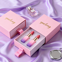 Boîte d'emballage cosmétique sur mesure en or, fabriquée à la main, design personnalisé, boîte à tiroir pour parfum haut de gamme avec insert en EVA