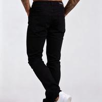 Jean vintage délavé sur mesure, jeans homme de haute qualité, coupe slim, prix réduit
