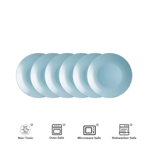 ชุดจานชามเซรามิกสำหรับครัว โปรโมชั่นเดือนกันยายน ทำความสะอาดง่าย ชุดอาหารเย็นเคลือบกันติด ชุดอาหารเย็นสโตนแวร์ เหมาะสำหรับเป็นของขวัญ - Product Image 4