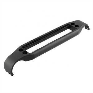 Guide de chaîne de <span class=keywords><strong>vélo</strong></span> en aluminium forgé CNC de précision, système de protection de dérailleur de VTT à double griffe, usinage par électroérosion à fil - Product Image 1