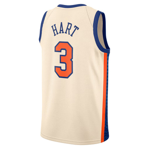 2025 Hommes New York # 3 maillots de basket personnalisés en jersey Hart, chemises brodées, uniformes pour jeunes, vêtements de sport avec logo - Product Image 5