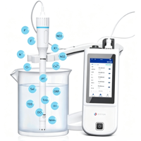 Instrument de mesure de la qualité de l'eau multi-paramètres portable LH-E300, détecteur portable de COD, pH, ammoniac, azote dans l'eau