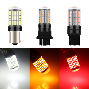 Pel 1156 W21W PY21W Bóng Đèn Xe hơi tự động lần lượt tín hiệu đậu xe ánh sáng 3014 144smd <span class=keywords><strong>T20</strong></span> <span class=keywords><strong>Led</strong></span> xe ánh sáng bóng đèn CANBUS bombillas <span class=keywords><strong>LED</strong></span> P21W - Product Image 3