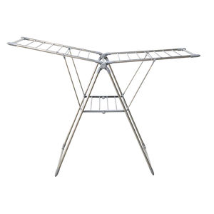 Estante de Metal plegable de 3 niveles, soporte para secadora de tela de acero al carbono para cocina, armario, baño, ropa de lavandería, secado de zapatos - Product Image 3