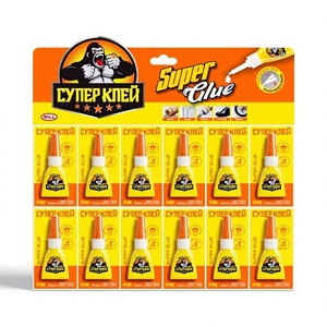 Pegamento Gorilla de Nuevo Estilo, 12 Piezas/502 Tarros, Pegamento Instantáneo Fuerte Multiusos en Botella de Plástico - Product Image 4