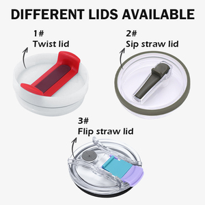 Offre Spéciale – Gobelet Isotherme Moderne Personnalisé en Acier Inoxydable à Double Paroi de 30oz ou 40oz avec Poignée et Paille - Product Image 5