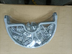 16 Clips Clothes Hanger Folding Laundry Drying <strong>Rack</strong> Hook Kitchen Bathroom Living Room Travel Plastic <strong>Cupboard</strong> With Hanger Rod - Product Image 3