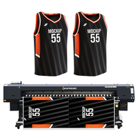 Imprimante textile grand format haute résolution 1,6 m pour sublimation par transfert thermique avec nouvelle tête d'impression Xp600/i3200