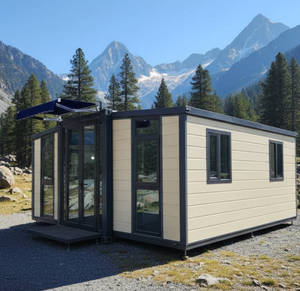 Casa Contenedor Modular Expandible <span class=keywords><strong>de</strong></span> 20 y 40 pies con Cocina Moderna, Cabaña Pequeña para Vivir al Aire Libre en Fines <span class=keywords><strong>de</strong></span> <span class=keywords><strong>Semana</strong></span> - Product Image 6