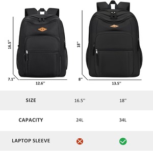 Water-resistant Vietnam <b>School</b> <b>Backpack</b> Multi-Pockets Customizable OEM Lightweight Street <b>Backpack</b> - Product Image 2