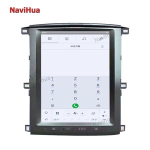 NAVIHUA Touch Screen Car DVD Player Head Unit Monitor Multimedia Android <b>Auto</b> Radio Navigation for Toyota Land Cruiser LC100 - Product Image 5