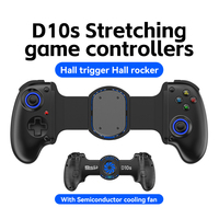 Mando de Juego Extensible D10 D10S con Mango y Enfriamiento por Semiconductor, Joystick de Gaming Bluetooth para P3/P4/PC, Android e iOS