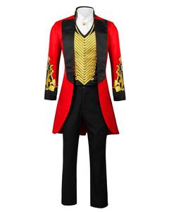 Halloween Carnival Clothes the Greatest Showman P.T.Barnum Cosplay Costume Hugh <strong>Jackman</strong> Men Vest Uniform Suit Coat Shirt Pants - Product Image 5