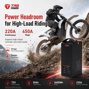 Batteria al Litio ad Alta Capacità 72V50Ah per Surron Light Bee X E-Moto 3600Wh Lunga Autonomia Alta Scarica TRB POWER Upgrade OEM - Product Image 3