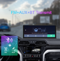 11.3 pouces voiture DVR 4K caméra sans fil Carplay Android Auto Dash Cam double Len enregistreur vidéo GPS Navigation tableau de bord