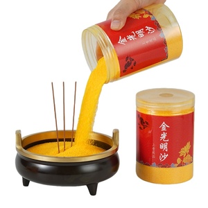 <span class=keywords><strong>Sabbia</strong></span> Dorata Personalizzata per Ciotole d'Incenso, Forniture di Alta Qualità per Altari Buddisti, <span class=keywords><strong>Sabbia</strong></span> Dorata per Incensiere e Uso Religioso - Product Image 3