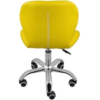 Chaise pivotante réglable pour salon, chaise de travail et d'étude, chaise de salle à manger en cuir style nordique, chaise de bar