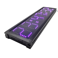 Jhering Timer elektronik 6 Digit 4 inci, aktivitas olahraga dengan Remote IR