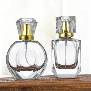 Spray Perfume Glass Bottle 35ml 50ml 60ml glass perfume bottle botol parfum luxury perfume bottle