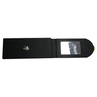 Matt Noir Magnétique Fermer Papier Carton Cosmétique Boîte De Papier De Stockage Palette De Maquillage Ombre À Paupières Boîte D'emballage pour Fille