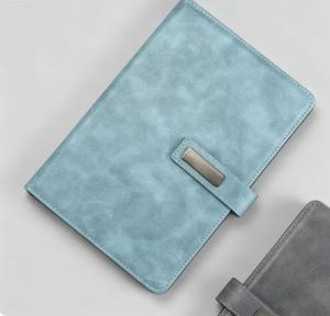 Agenda con Cubierta de Cuero PU A5 con Logotipo, Diario, Planificador, Cuadernos Personalizados para Negocios, Juego de Regalo con Bolígrafo - Product Image 5
