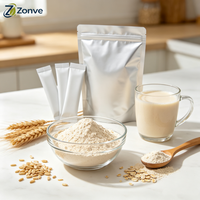 Poudre d'extrait d'avoine superalimentaire en gros, supplément alimentaire naturel, poudre d'avoine en vrac