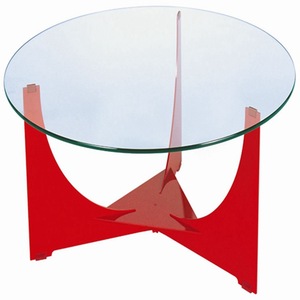 Nhà Sản Xuất Bán Buôn Rỗng Siêu Trắng Tempered Glass Bàn Ăn Với Không Thường Xuyên Màn Hình In Tùy Chỉnh Bàn - Product Image 5