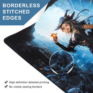 Tapis de <span class=keywords><strong>souris</strong></span> de <span class=keywords><strong>jeu</strong></span> rvb de haute qualité 2mm personnalisé HD imprimé 14x24 tapis de carte de <span class=keywords><strong>jeu</strong></span> de <span class=keywords><strong>société</strong></span> avec coutures de bord transparentes - Product Image 3