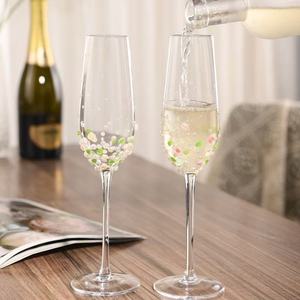 M <strong>champagne</strong> Glass Goblet Crystal Glass Cocktail Glass High Value Creative Slightly Drunk <strong>Sweet</strong> Wine Cup - Product Image 1