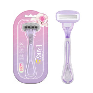 GOODMAX <strong>Razor</strong> <strong>Blades</strong> Women Back Hair Shaver <strong>Razor</strong> Five <strong>Blade</strong> Removal Body <strong>Razor</strong> - Product Image 1