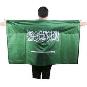 Banderas Nacionales Personalizadas al por Mayor, Banderas de México y Arabia Saudita - Product Image 1