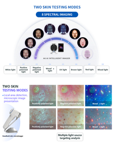 Instrumento Profesional de Diagnóstico de Piel A6 con IA, 8 Imágenes Espectrales y Análisis de Piel en 3D con Gestión de Archivos en la Nube - Product Image 4