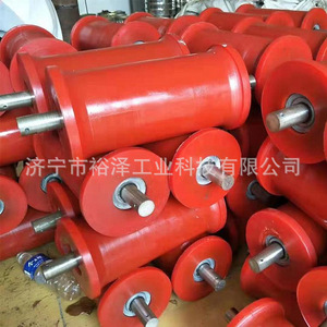 Rodillo de hierro fundido para transportador de cable de acero ferroviario, duradero para la industria minera y de energía - Product Image 4