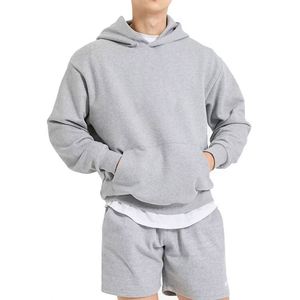 Conjunto de Sudadera con Capucha Oversize de Felpa de 350 g/m² y Pantalones de Chándal de Dos Piezas para Hombre, con Bordado y Estampado Puff, Personalizable - Product Image 1