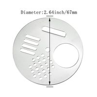 Neues Edelstahl-6,8-cm-Scheiben-Eingangstor für Bienenkästen (Witbee E-4)