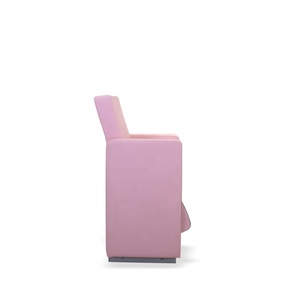 Design di fantasia sala conferenze chiesa posti a sedere in pelle <span class=keywords><strong>rosa</strong></span> sedia Auditorium con tavoletta di scrittura Anti-panico - Product Image 3