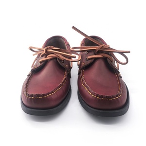 Mocassins en cuir véritable souple de haute qualité, style décontracté, pour femmes et hommes, chaussures <span class=keywords><strong>bateau</strong></span> - Product Image 2