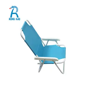 절묘한 디자인 OEM 맞춤형 접이식 의자 차양 아이 접는 해변 의자 우산과 함께