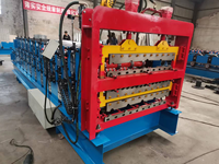 Machine de formage à froid pour panneaux de toiture, ligne de production de tôles IBR, machine de formage de profilés métalliques